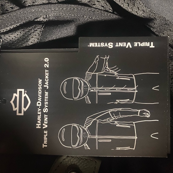 Harley Davidson thick leather water proof riding jacket - Picture 14 of 16